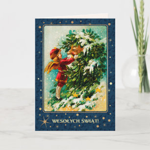 Wesołych Świąt. Cartes de Noël en polonais
