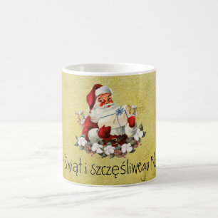 Wesołych Świąt Merry Christmas Gift for grandpa Coffee Mug