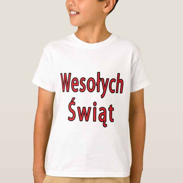 Wesolych Swiat T-Shirt (Front)