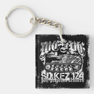 Wespe Double-Sided Square Acrylic Keychain