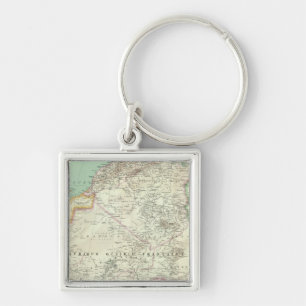West Africa 4 Keychain