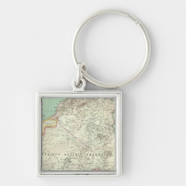 West Africa 4 Keychain (Front)