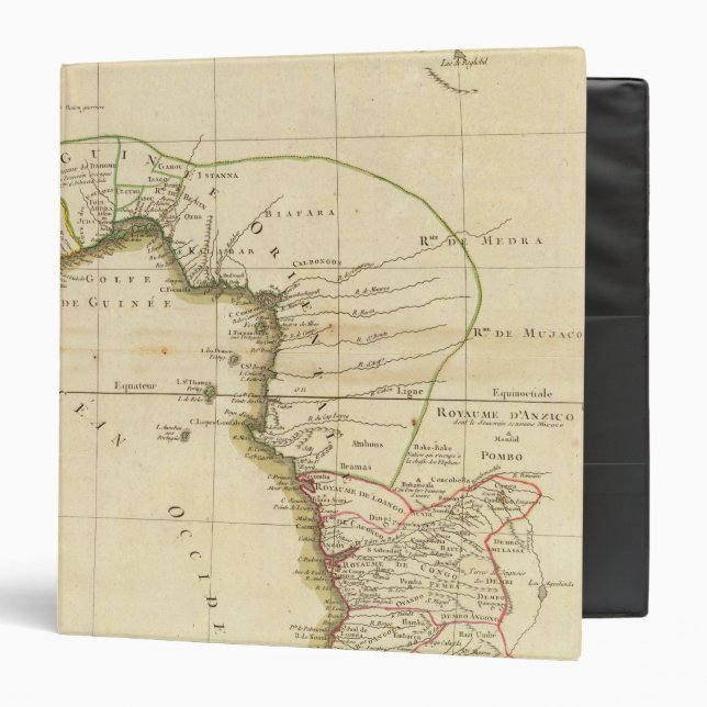 West Africa Map Binder (Front/Inside)