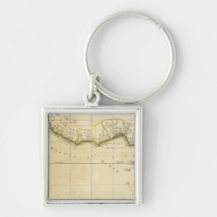 West and Central Africa Keychain