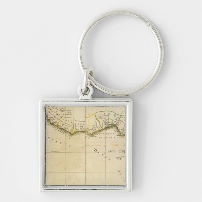 West and Central Africa Keychain (Front)