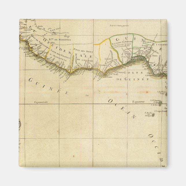 West and Central Africa Magnet (Front)