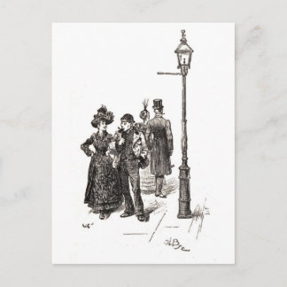 West and East Ends of London Postcard