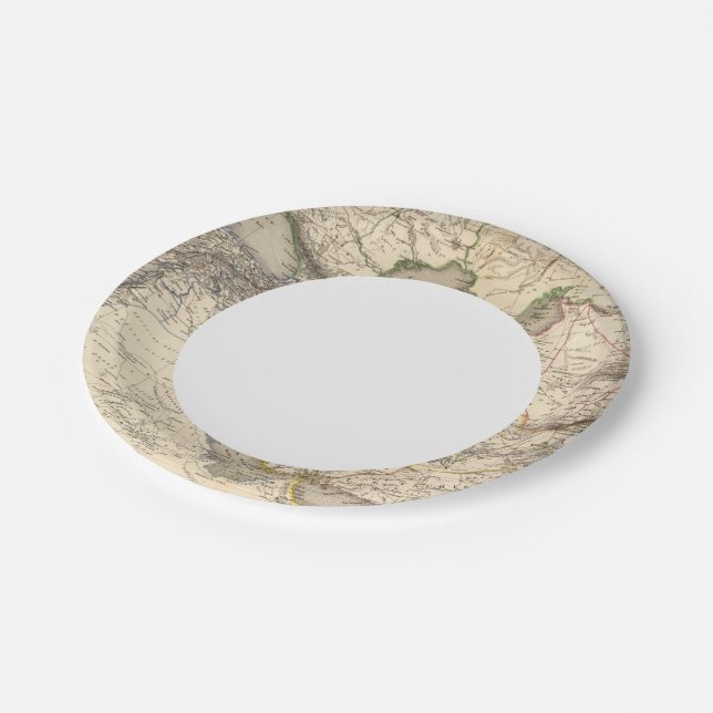 West Asia Paper Plate (Angled)