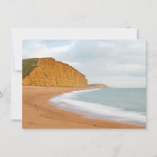 West Bay, carte Dorset (Devant)