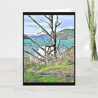 West Beach Whidbey Island Notecard