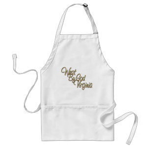 West by God Virginia_2 Standard Apron