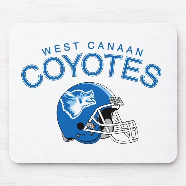 West Canaan Coyotes Mouse Pad (Front)