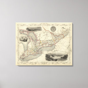 West Canada Canvas Print