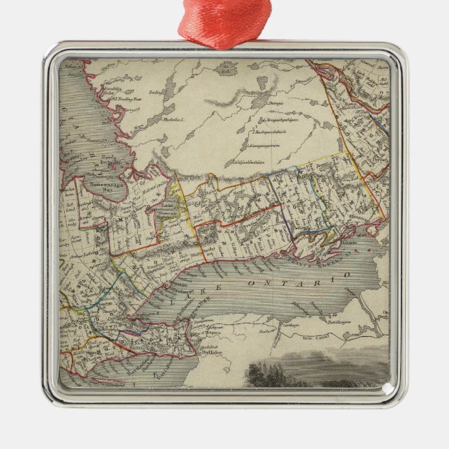 West Canada Metal Ornament (Front)