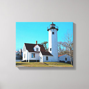 West Chop Lighthouse Marthas Vineyard Canvas Print