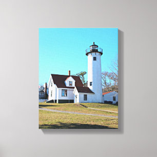West Chop Lighthouse Marthas Vineyard Canvas Print