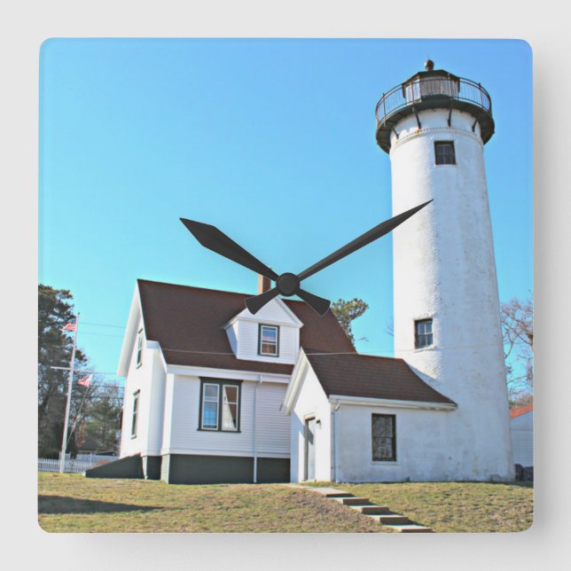 West Chop Lighthouse, Marthas Vineyard MA Horloge (Recto)