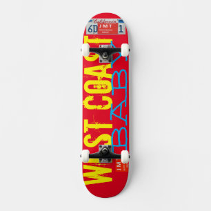 WEST COAST BABY  JMT USA Skateboard