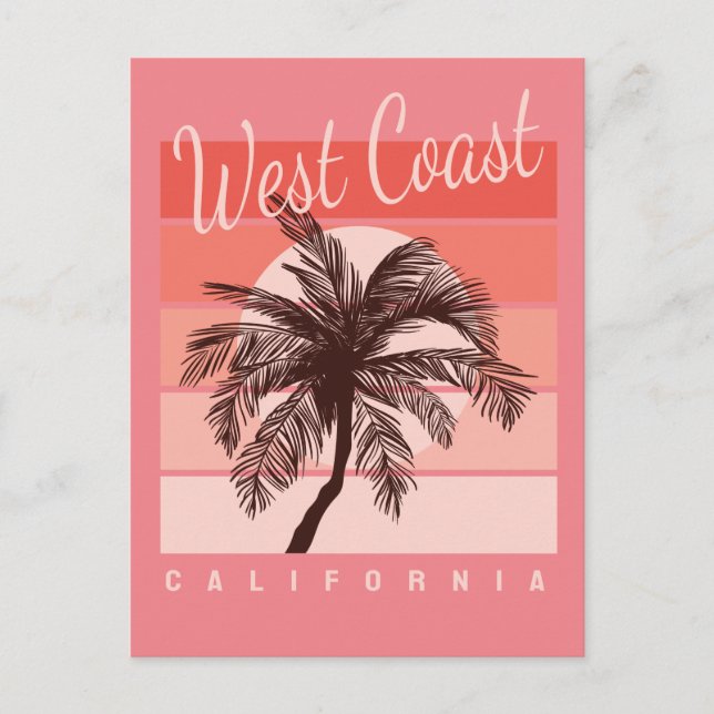 west coast california  postcard (Front)