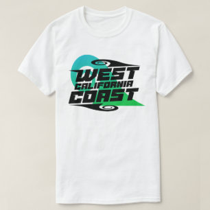 West coast california surf summer surfer T-Shirt