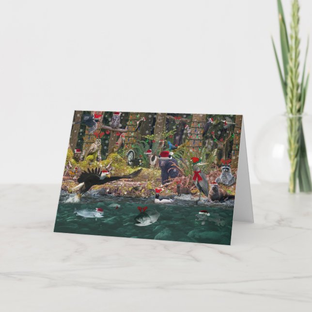 West Coast Christmas Holiday Card (Front)
