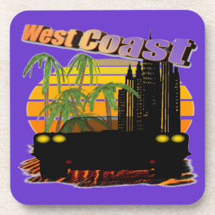West Coast Cork Coaster
