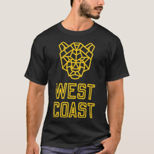 West Coast Cougar California Gold TShirt