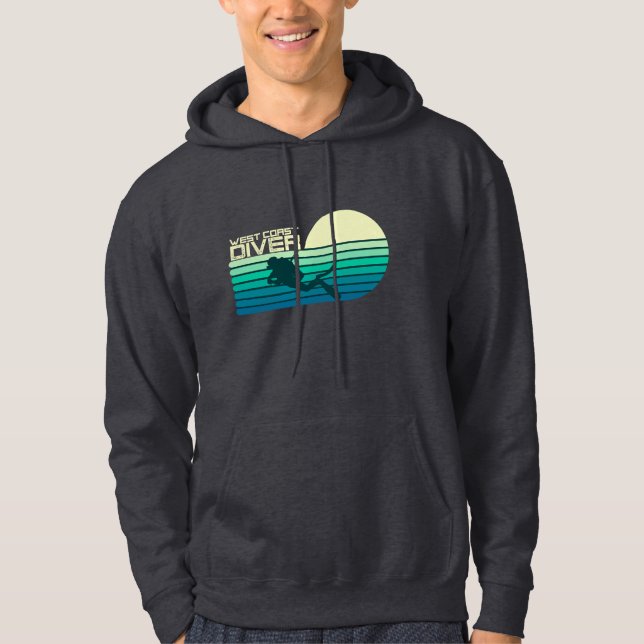 West Coast Diver SC Hoodie (Front)