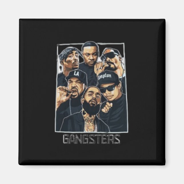 West Coast Gangster Original T-Shirt Magnet (Front)
