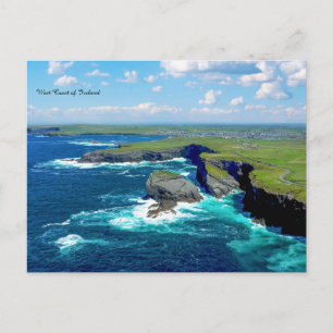 West Coast of Ireland Holiday Postcard