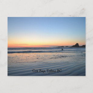 West Coast Sunset, Cox Bay, Tofino Postcard