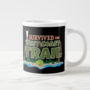 West Coast Trail, I Survived the West Coast Trail Large Coffee Mug