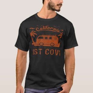 West Covina CA California retro vintage surfing be T-Shirt
