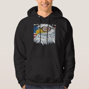 West covina Eagle bird American flag USA city Hoodie