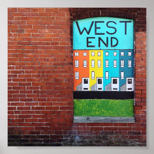 west end city wall art (Front)