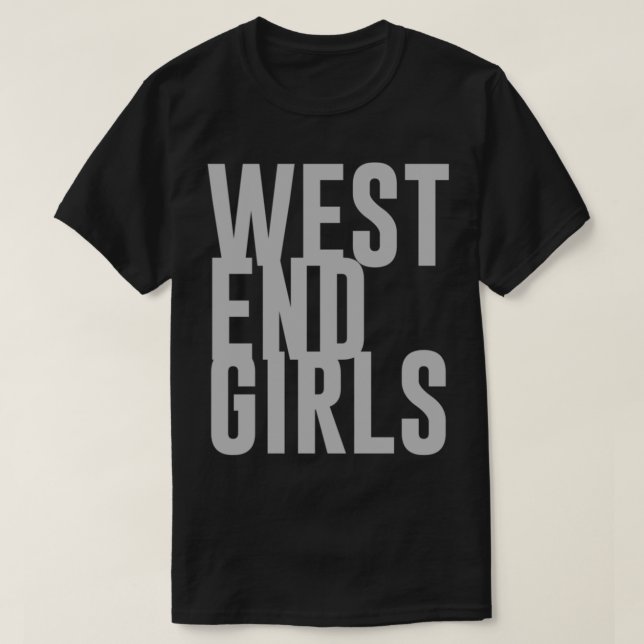west end girls silver Classic T-Shirt (Design Front)