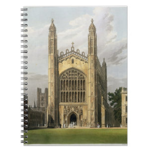 West End of King's College Chapel, Cambridge, from Notebook