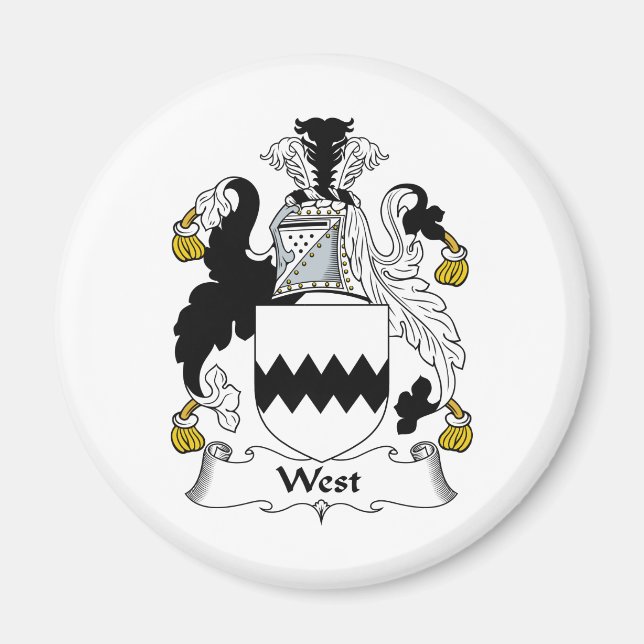 West Family Crest Magnet (Front)