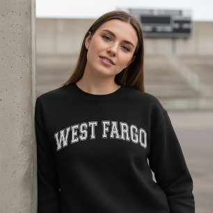WEST FARGO University-Style America College Sweatshirt