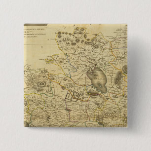 West Fife 2 Inch Square Button