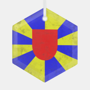 West Flanders Glass Ornament