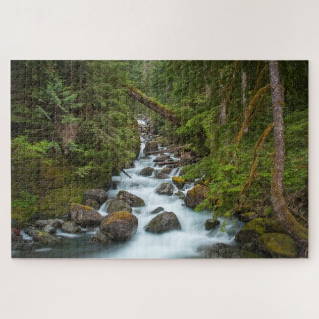West Fork Foss River Washington Jigsaw Puzzle (Horizontal)