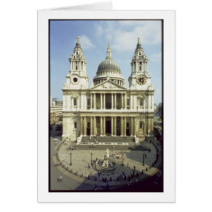 West front of St. Paul's Cathedral, designed by Si