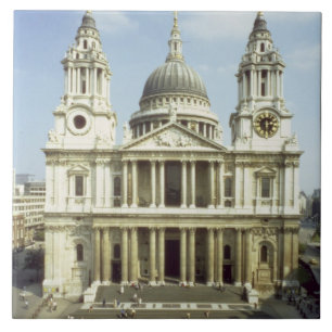 West front of St. Paul's Cathedral, designed by Si Tile