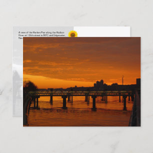 West Harlem Piers, NYC - H postcard