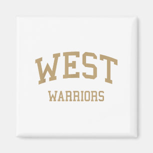West High School Hs Torrance Ca Retro Sports  Magnet