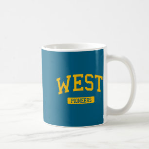 West high school hs wichita ks varsity sports coffee mug