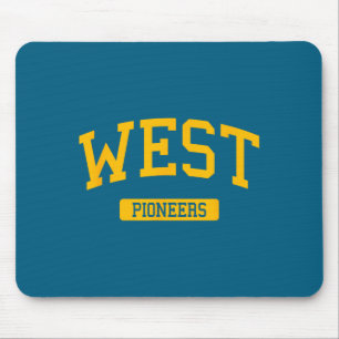 West high school hs wichita ks varsity sports  mouse pad