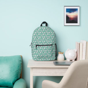 West Highland KiniArt  Printed Backpack