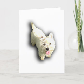West Highland Terrier Card